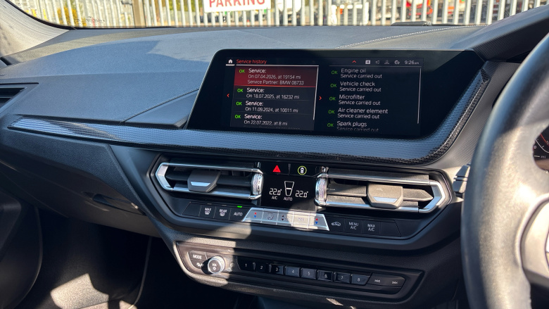 BMW 1 Series 118i [136] Sport 5dr Step Auto [Live Cockpit Pro] Petrol Hatchback